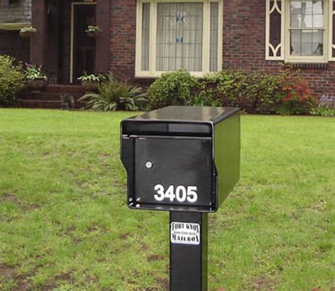 steel boxes mailbox|heavy duty mailboxes steel.